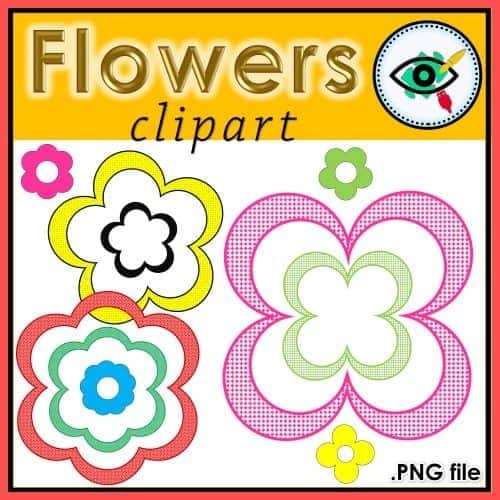 Flowers Clipart For Creative work