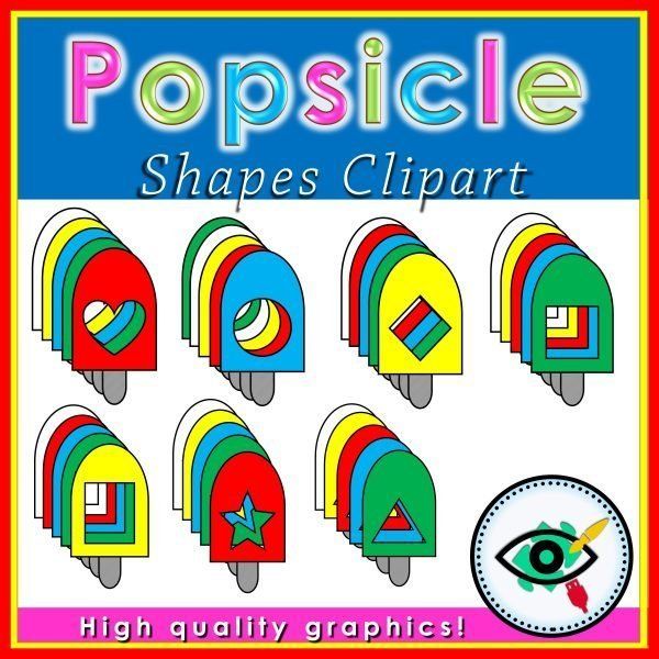 popsicle-shapes -clipart-title