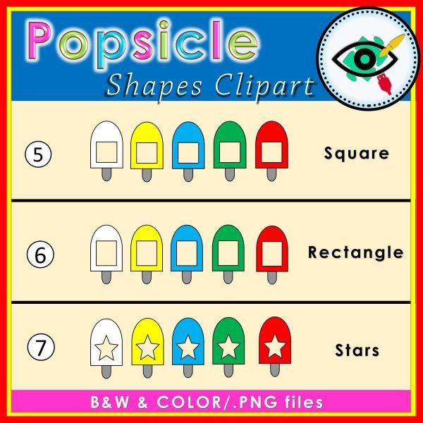 popsicle-shapes -clipart-title2