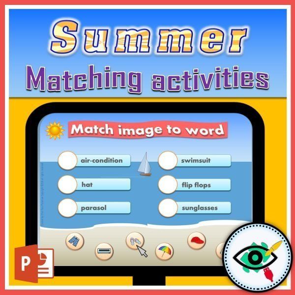 summer-words-matching-interactive-activities-title1
