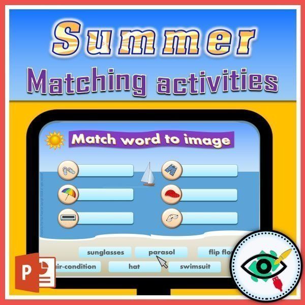 summer-words-matching-interactive-activities-title2