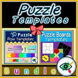 puzzle templates bundle-title