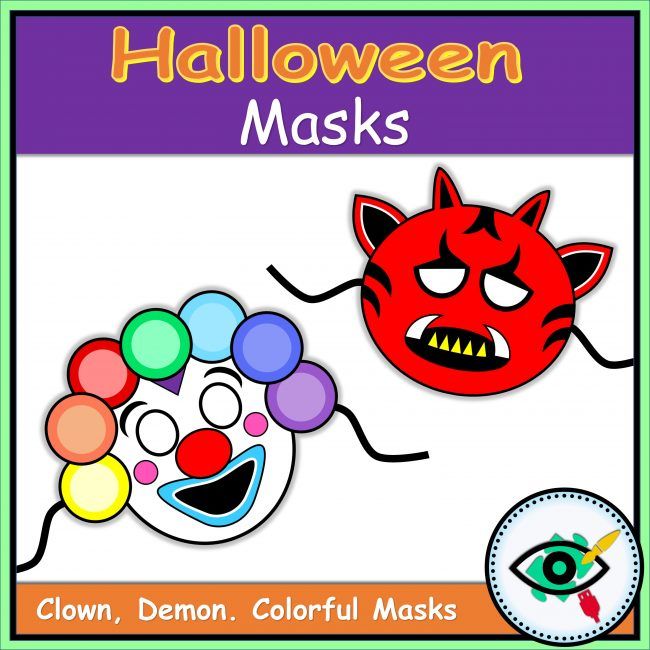 halloween-masks-title4 blank