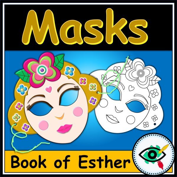 Purim Craft – Book of Esther Masks