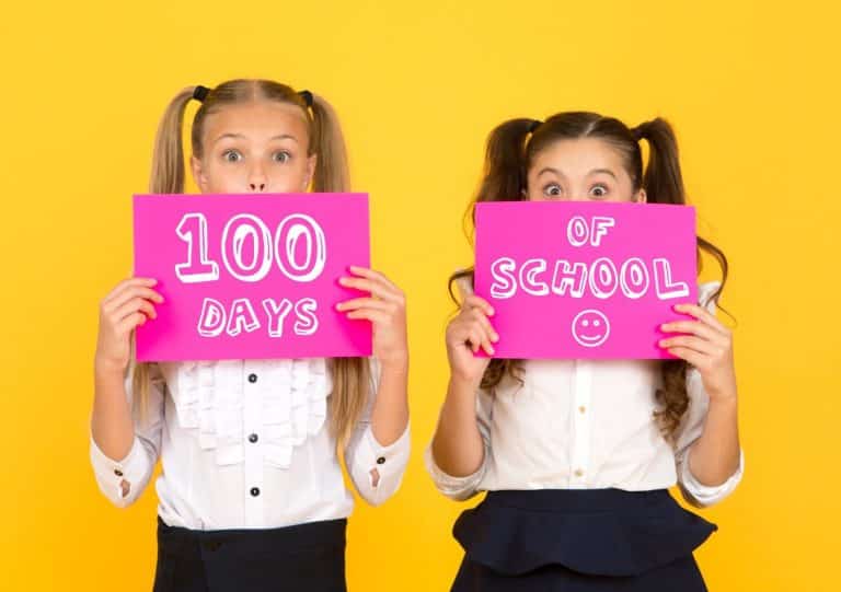 100 Days of School - Coloring Pages and Worksheets | Planerium