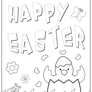 Happy Easter sign