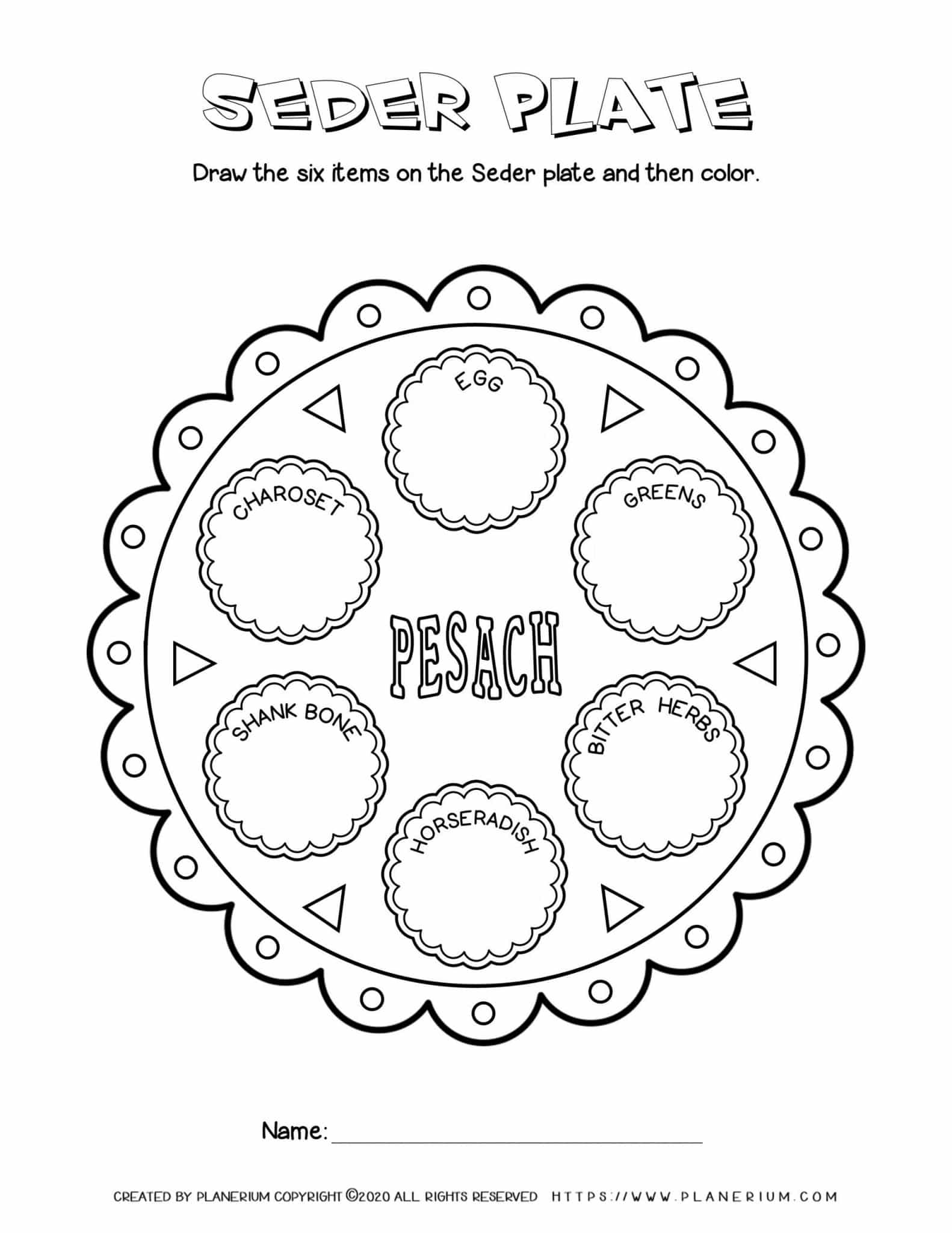 passover-worksheet-the-seder-plate-planerium