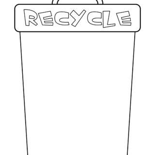 Earth day - Worksheet - Recycle bin