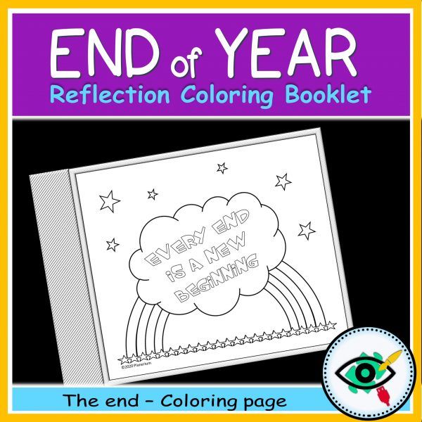 end-year-booklet-title5 End of year coloring booklet - Product title 5 | Planerium