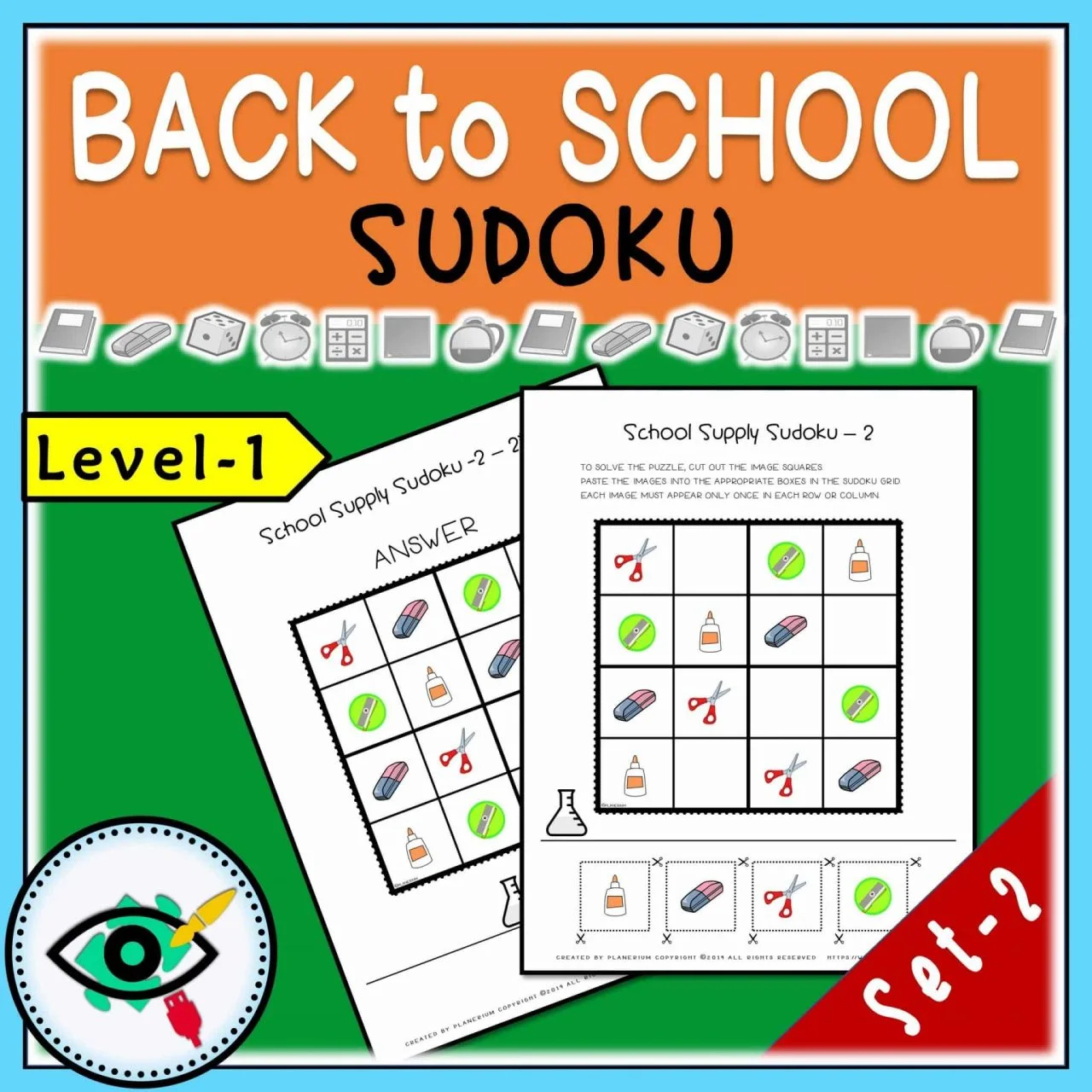 Back to School - Sudoku - Title 4 | Planerium