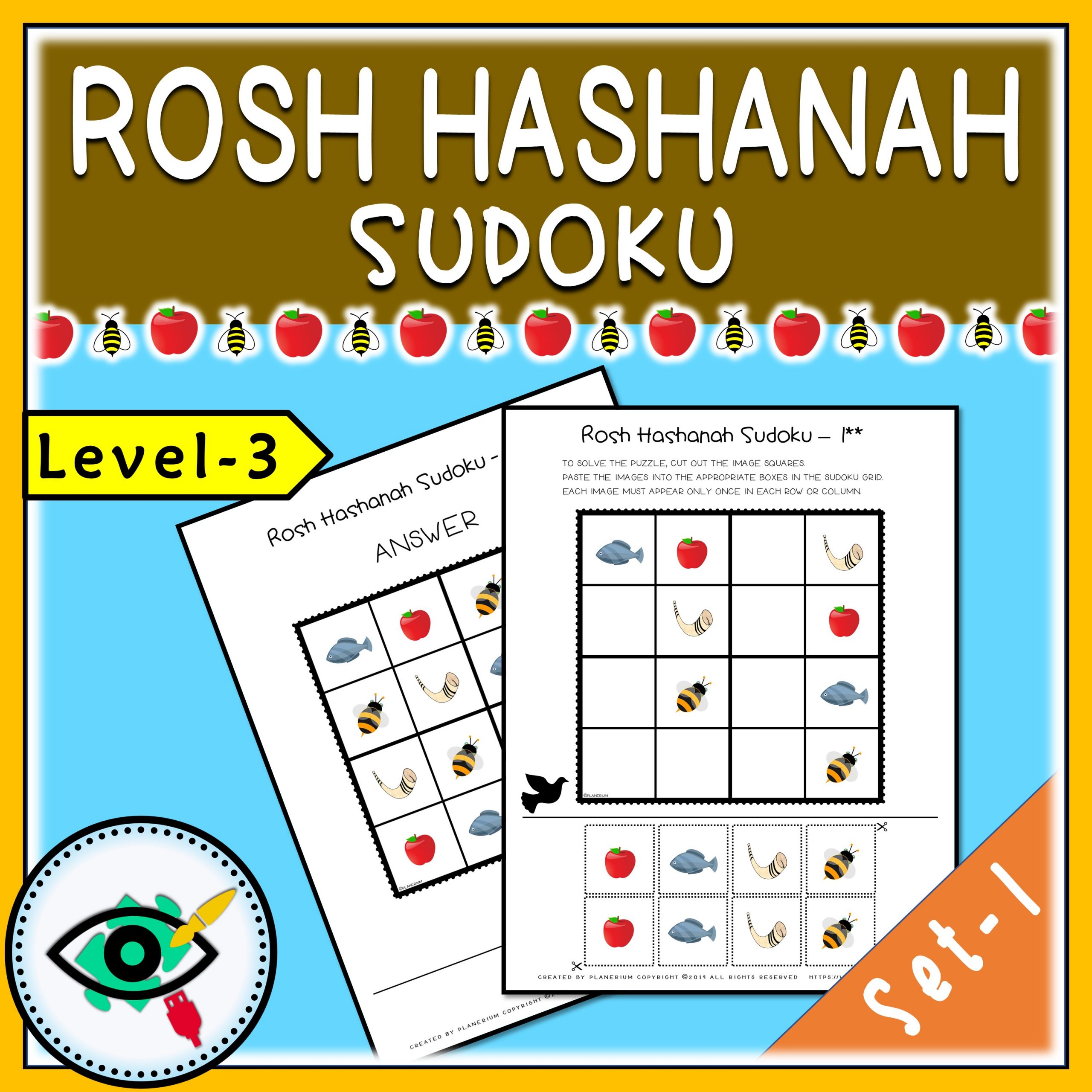 rosh-hashanah-sudoku-title3 Rosh-Hashanah - Sudoku Puzzle - Title 3