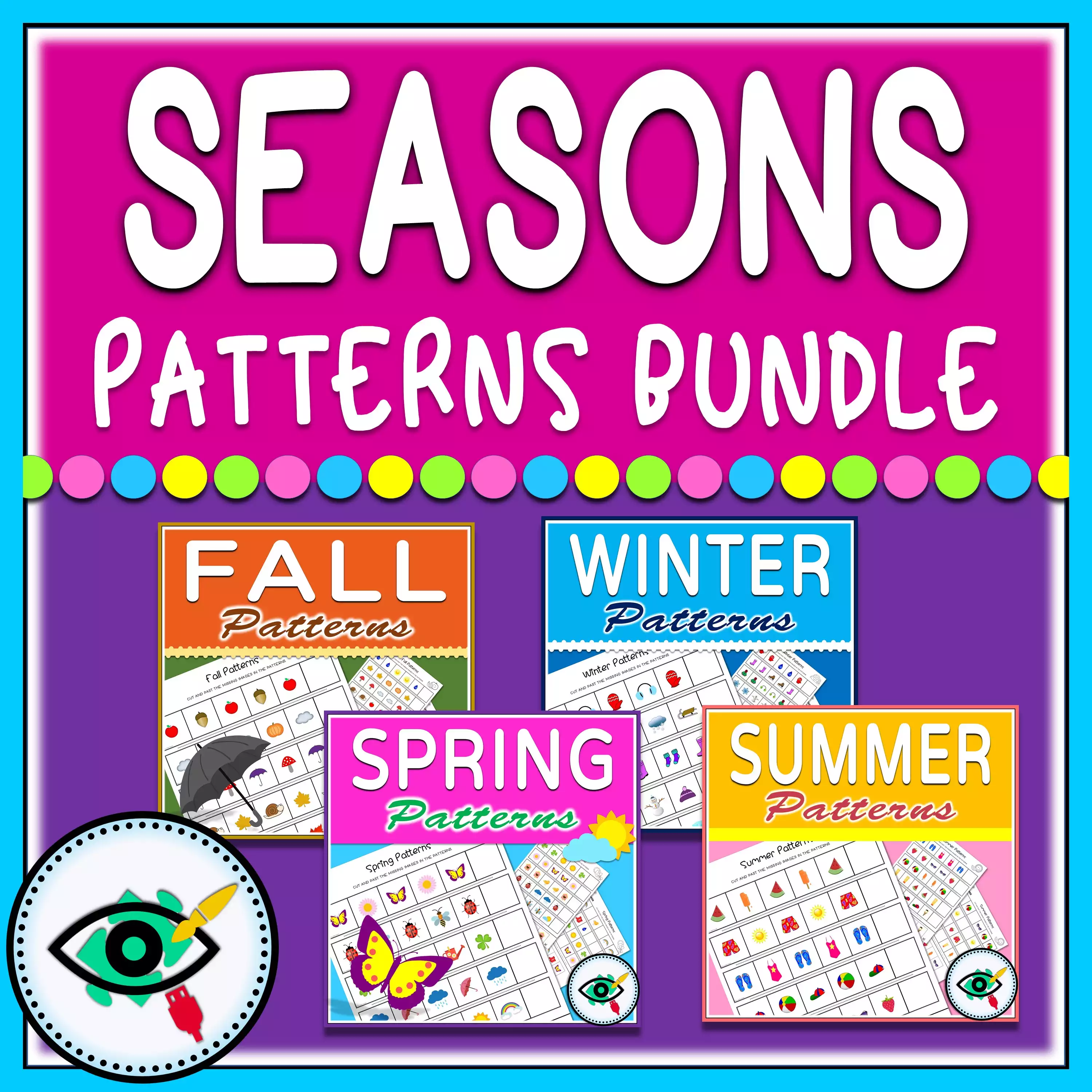 Four Seasons - Patterns Activities Bundle - Image Title