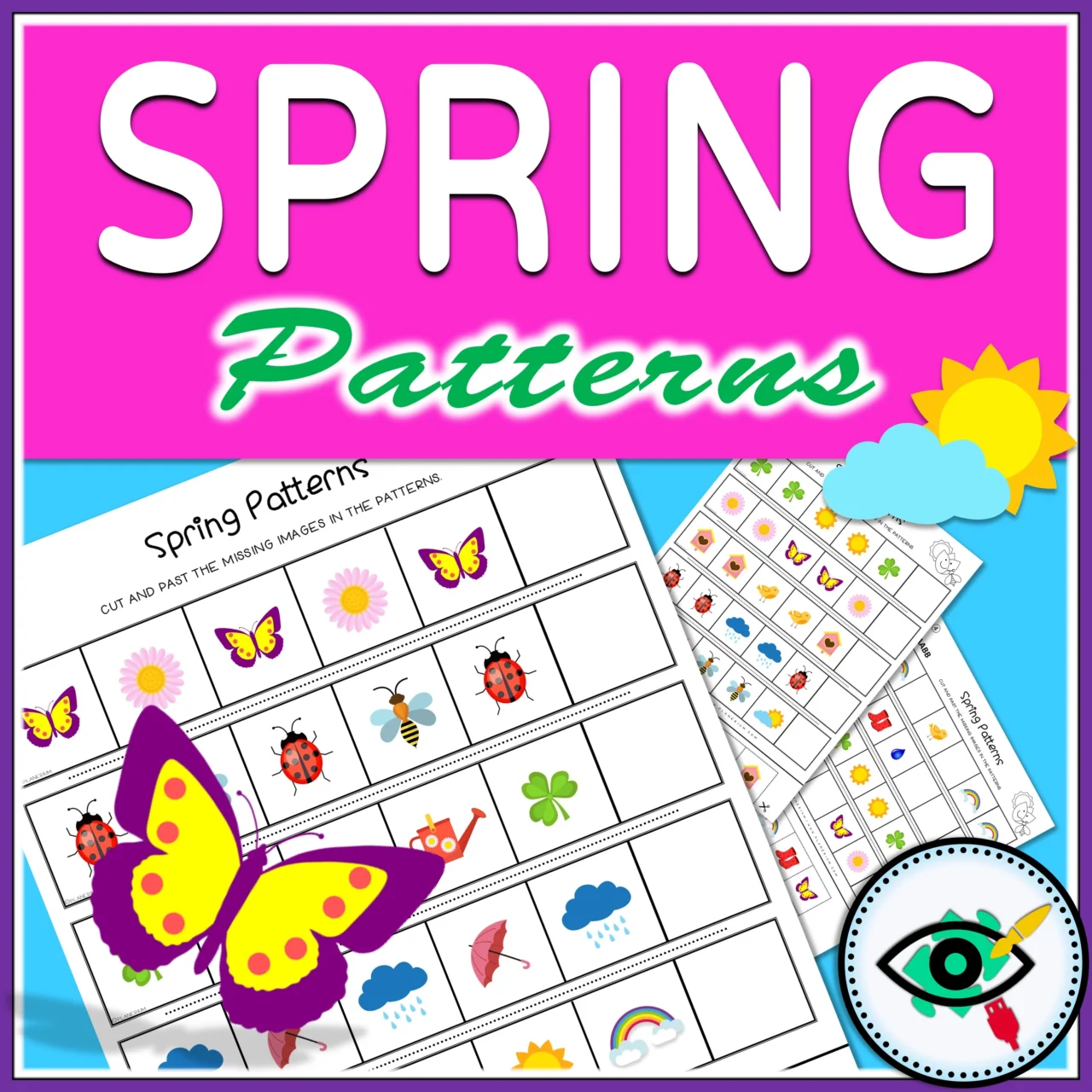 Spring - Patterns Activity - Image Title