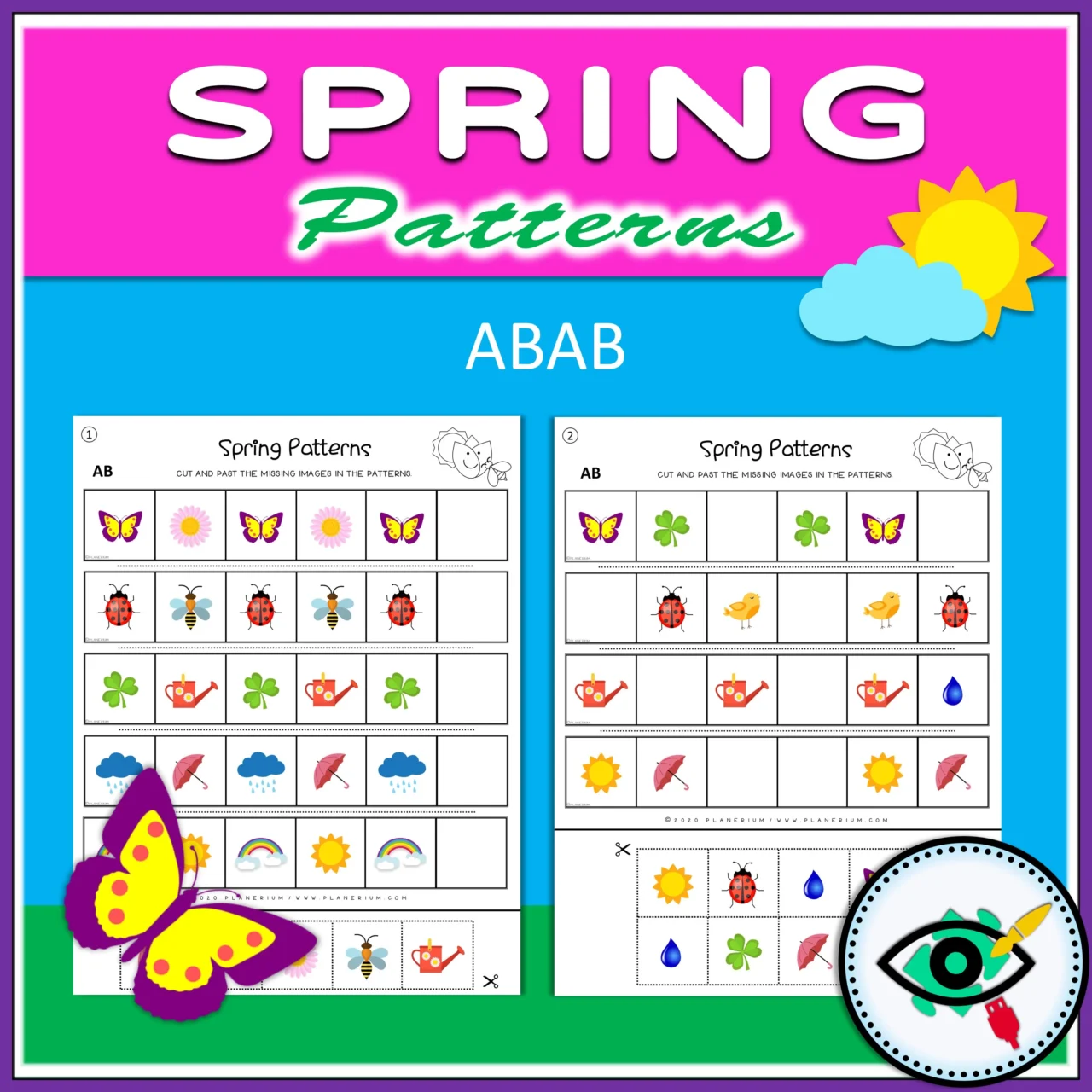 Spring - Patterns Activity - Image Title 2