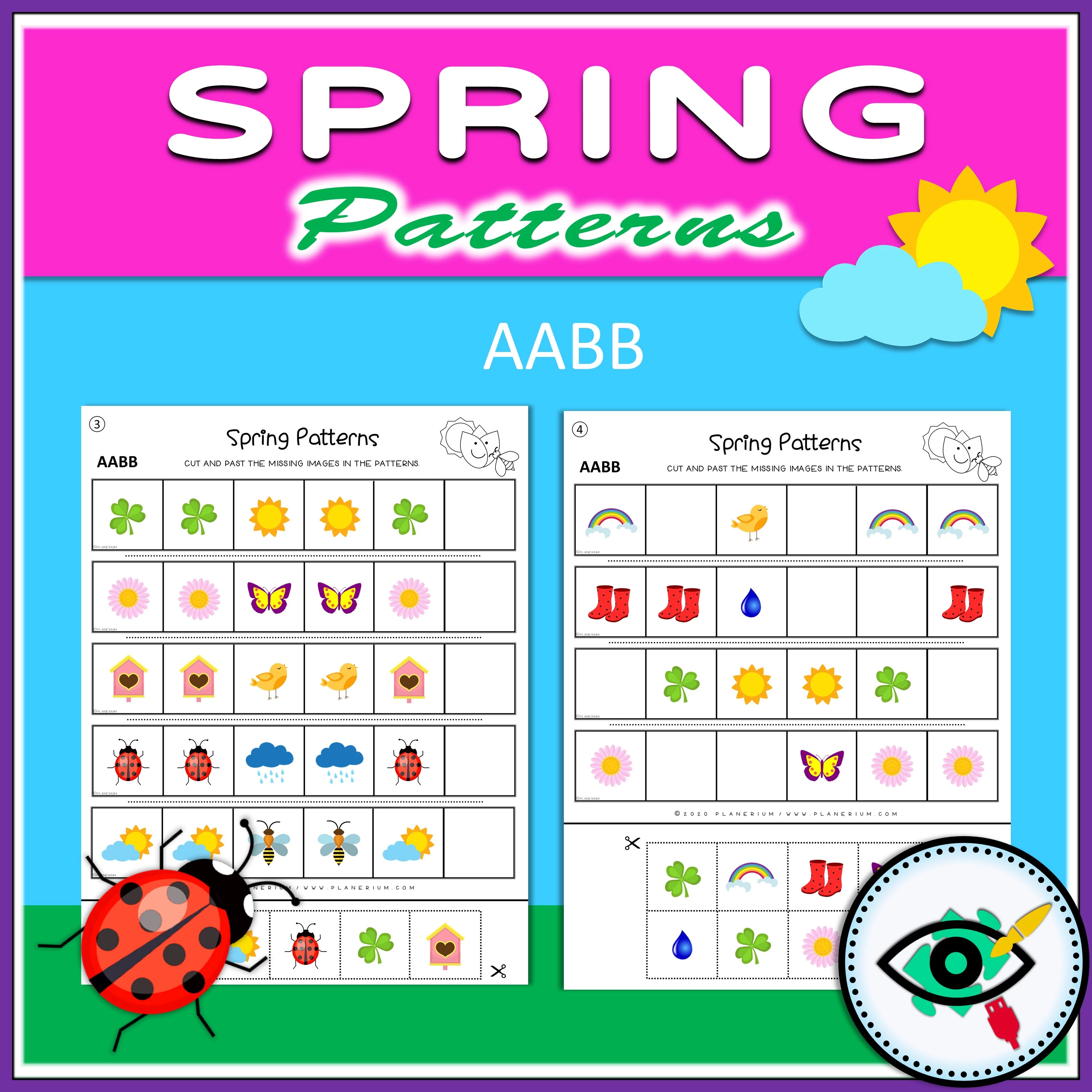 spring-patterns-title3 Spring - Patterns Activity - Image Title 3