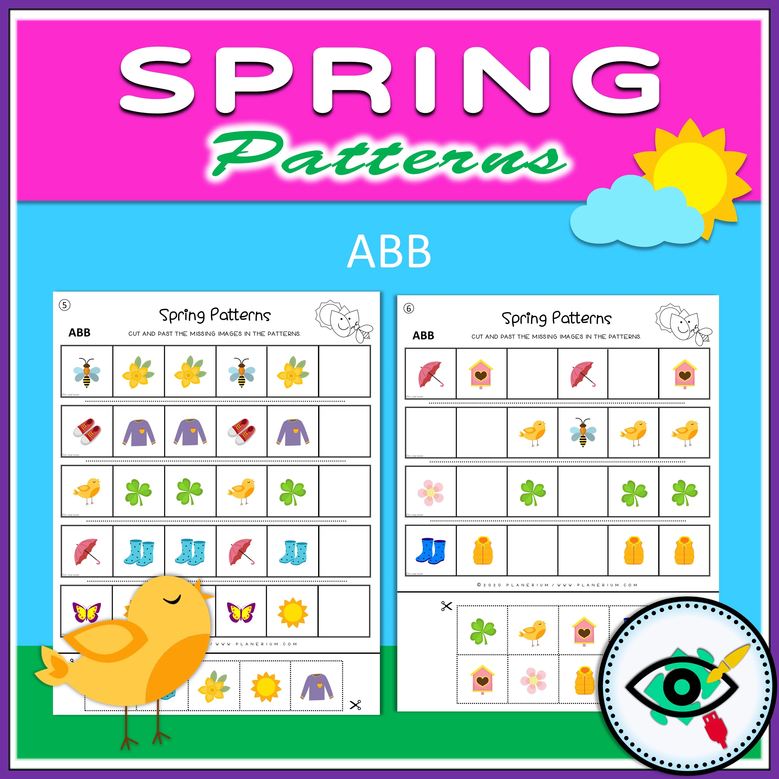 spring-patterns-title4 Spring - Patterns Activity - Image Title 4