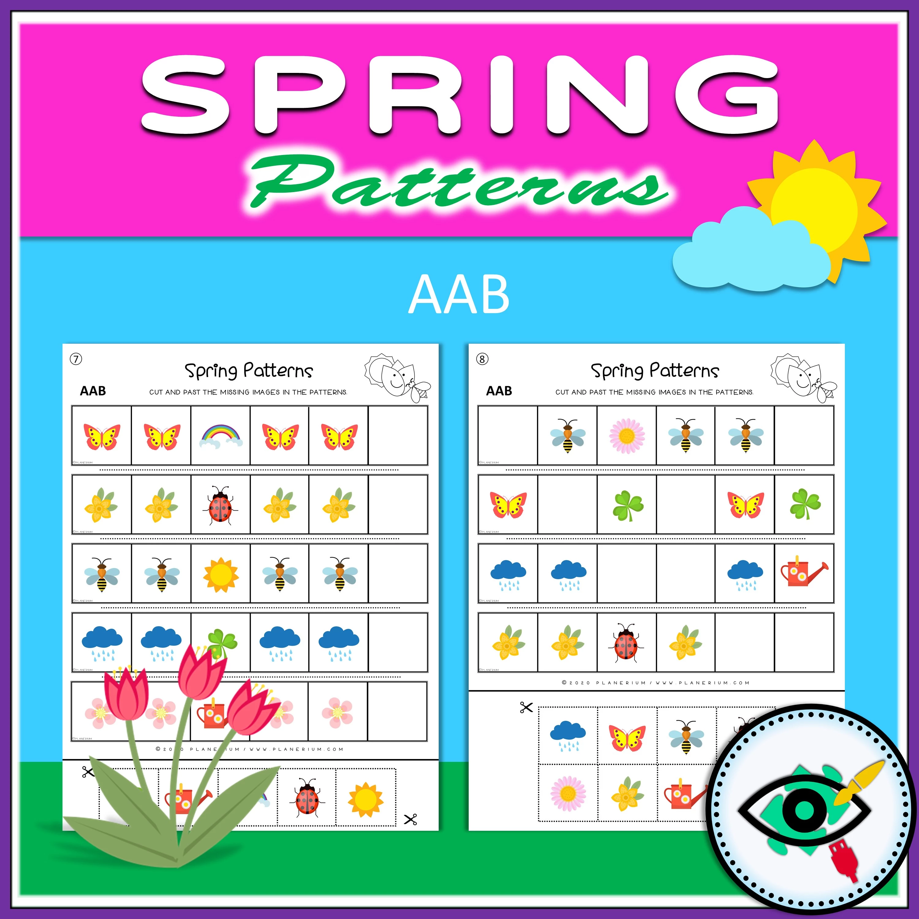 spring-patterns-title5 Spring - Patterns Activity - Image Title 5