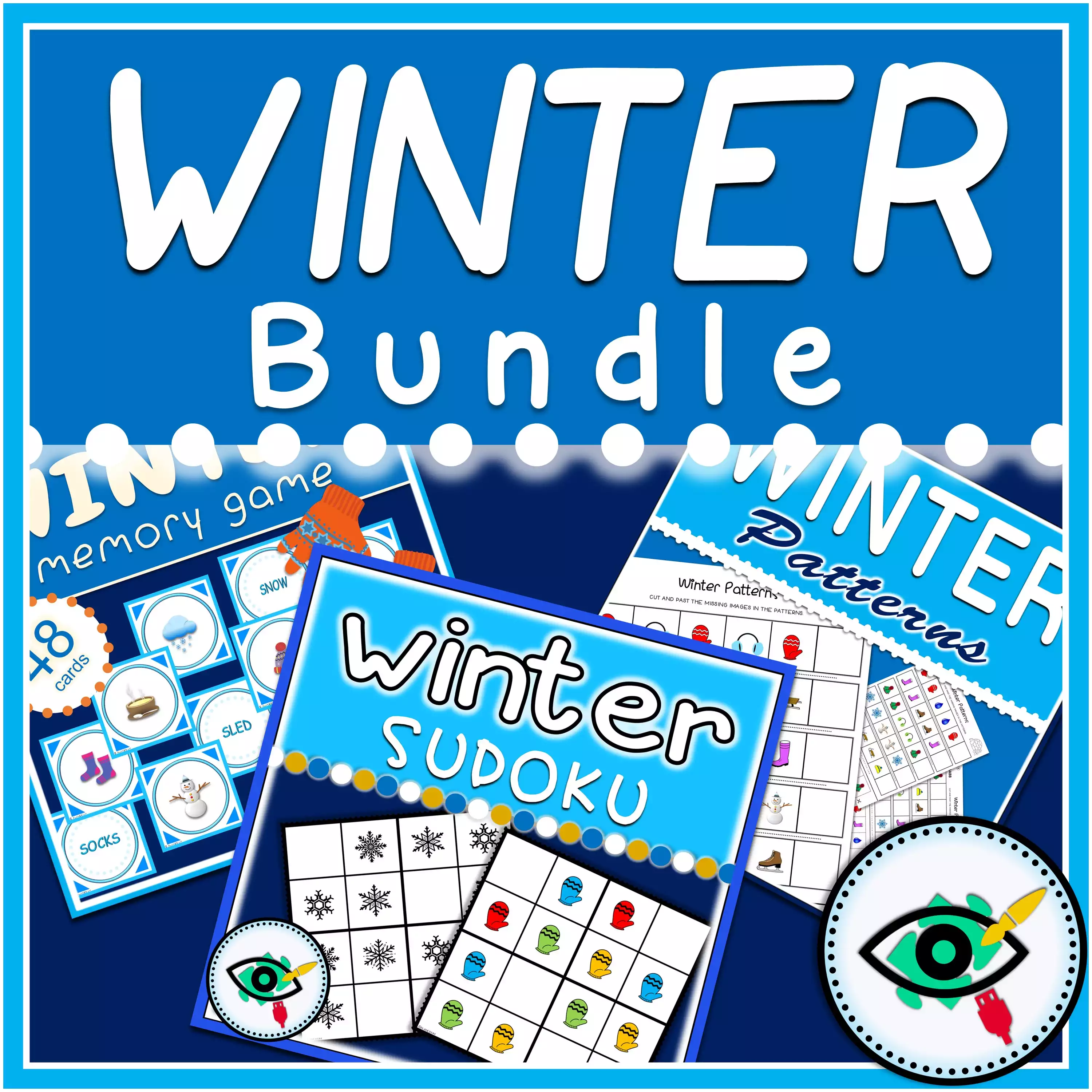 winter-activities-bundle-title Winter - Activities Bundle - Image Title