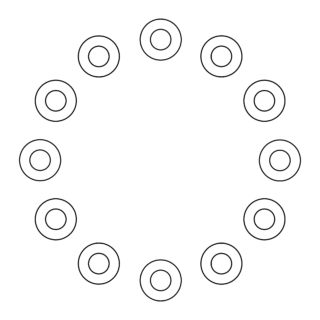 All Seasons - Coloring page - Circle of Twelve Rings