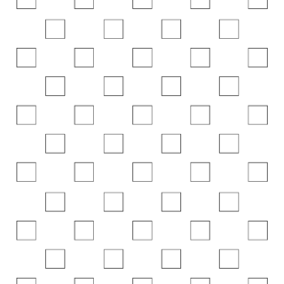 All Seasons - Coloring Page - Fifty Squares Grid