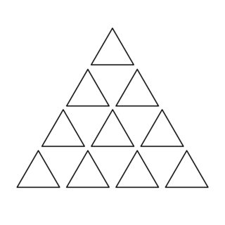 All Seasons - Coloring Page - Ten Triangles Pyramid