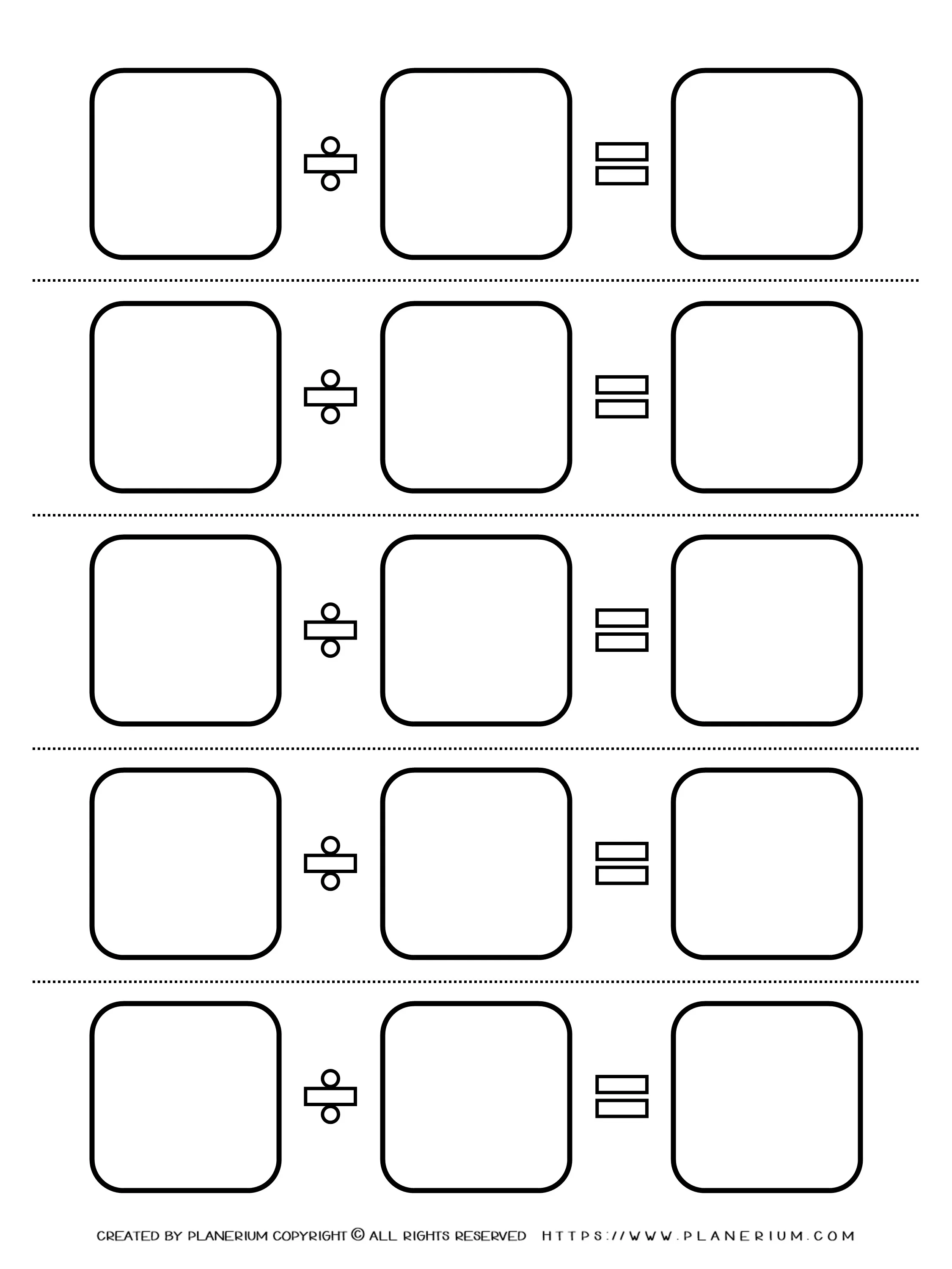 all-seasons-worksheet-numbers-division-template All Seasons - Worksheet - Numbers Division Template