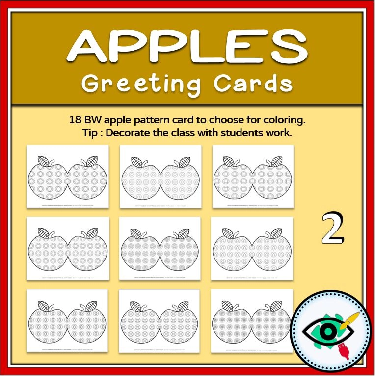 apple-greeting-cards-bw-title4 Apple Greeting Cards - Black and White - Featured 4