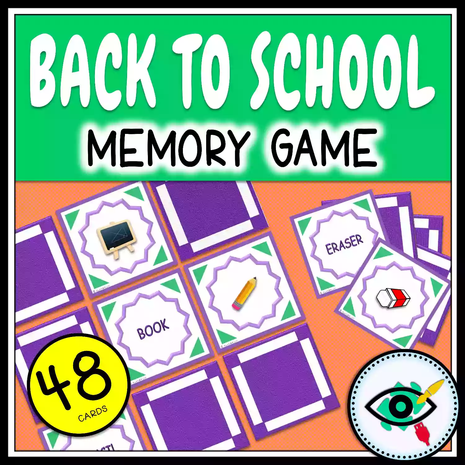 back-to-school-memory-game-title Back to School Memory Game - Featured