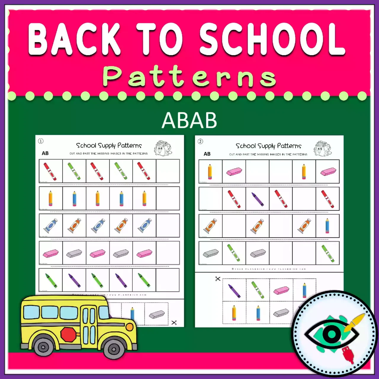 Back to School Patterns - Featured 2