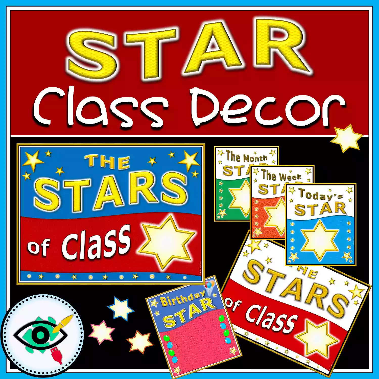 class-decor-the-stars-class-g3-6-title Class Decoration - Star of the Class - Featured