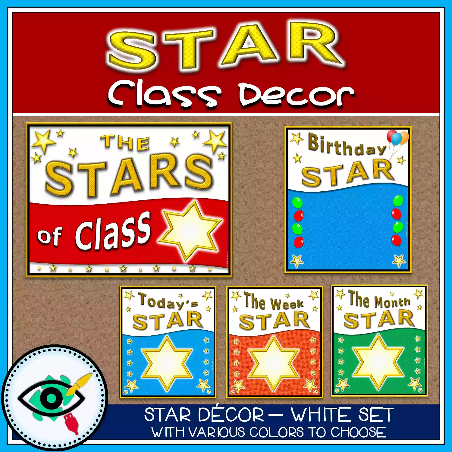 class-decor-the-stars-class-g3-6-title2 Class Decoration - Star of the Class - Featured 2