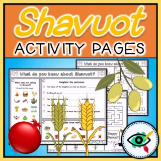 Shavuot Activity Pages for Kids - Featured | Planerium