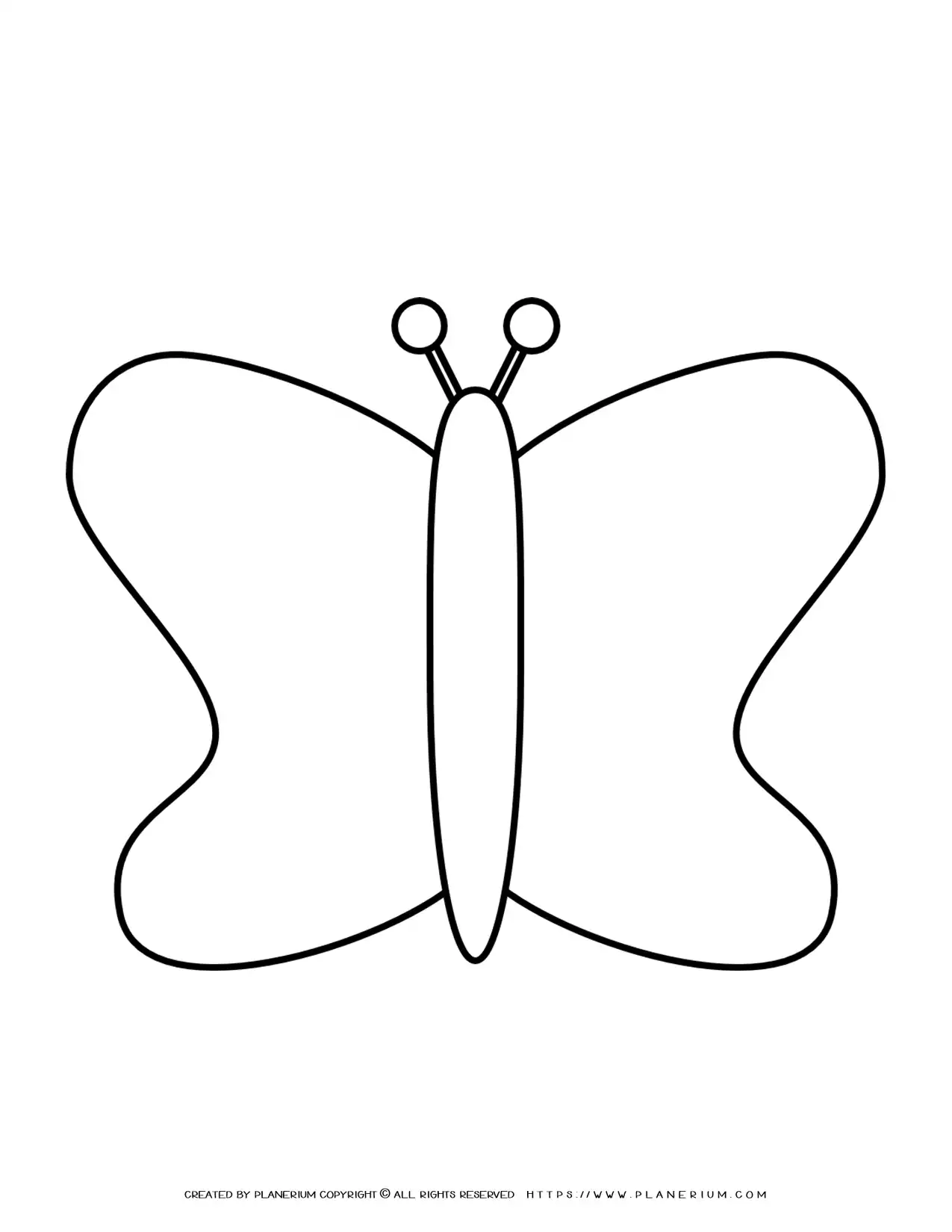 Butterfly Template