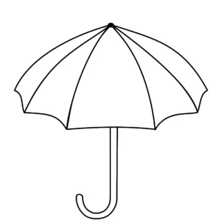 Umbrella Outline