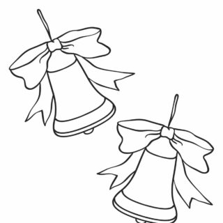 Christmas Bells Coloring Page | Free Printables | Planerium