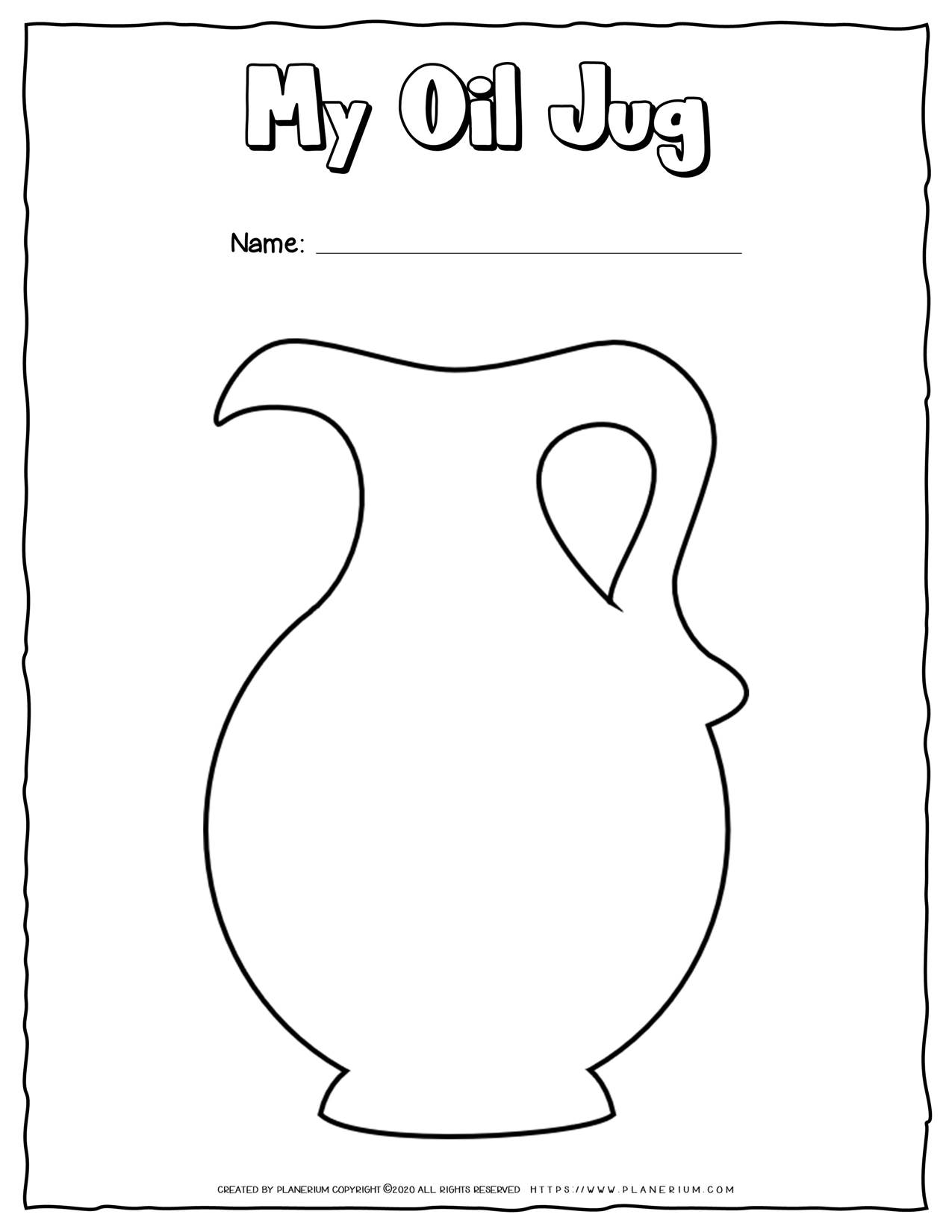 hanukkah-coloring-pages-my-oil-jug Hanukkah Coloring Pages - Oil Jug - Free Printable | Planerium