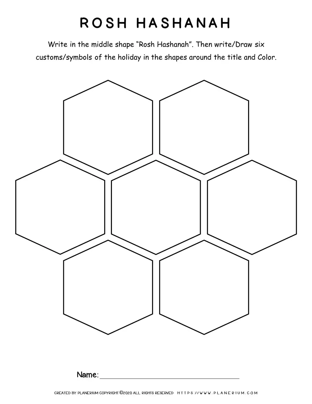 rosh-hashanah-worksheet-holiday-symbols-hive Rosh Hashanah - Worksheets - Holiday Symbols Hive | Planerium