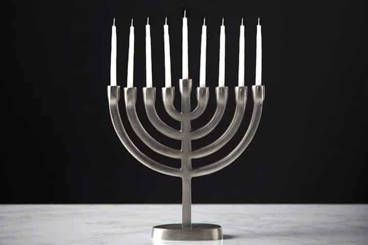Hanukkah Menorah - Nine branched Menorah | Planerium