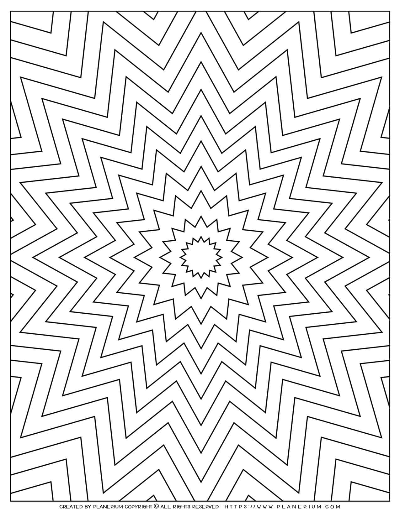 Free Printable Geometric Shapes Coloring Pages Printables