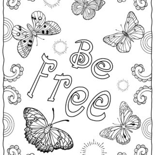 Adult Coloring Pages - Mindfulness Be Free | Planerium