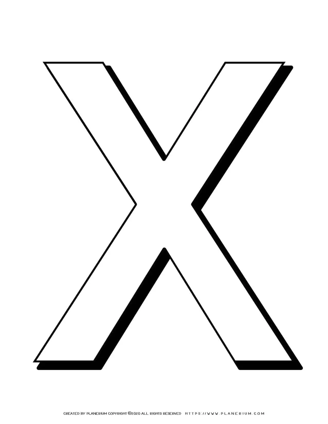 X #alphabet