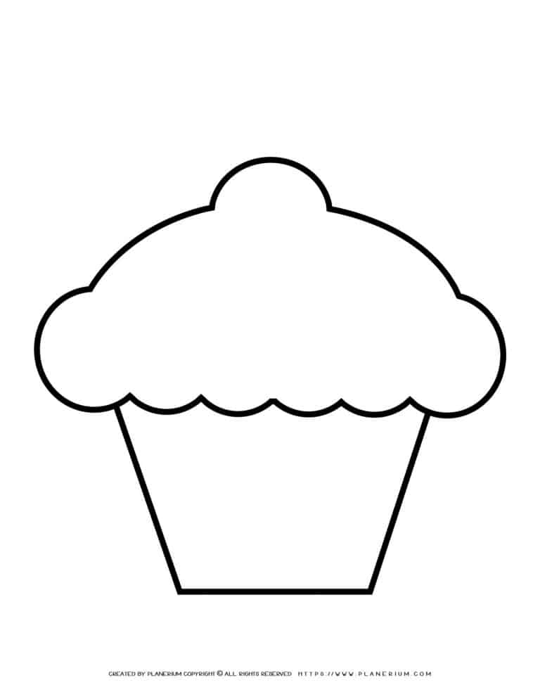cupcake-outline-planerium