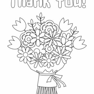 Thank You Coloring Page | Planerium