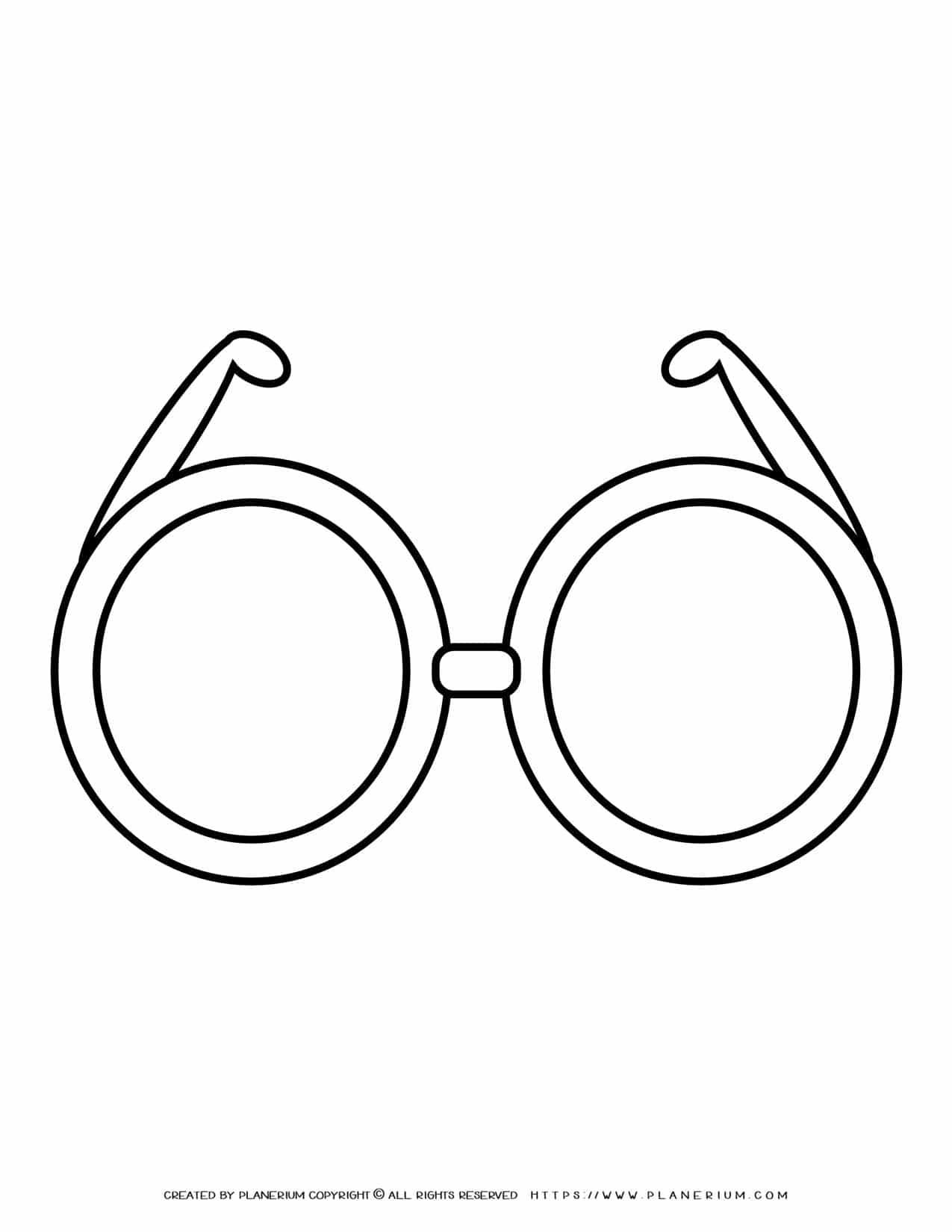Glasses Outline | Planerium