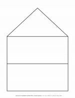Graphic Organizer Templates - House Chart Two Rows Chart | Planerium