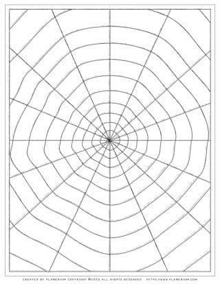Halloween Coloring Pages - Spider Web | Planerium