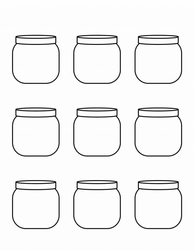 Nine Jars Template | Planerium
