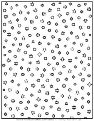 Snowflake Black and White Background | Planerium