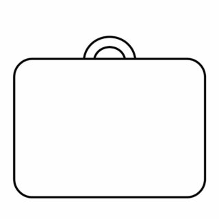 Suitcase Outline | Planerium
