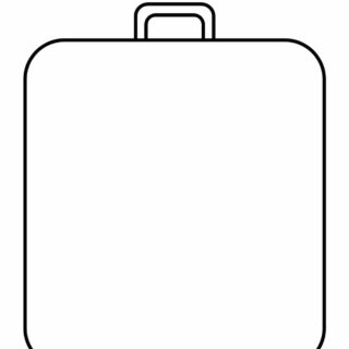 Templates - Big Suitcases outline | Planerium